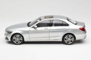 Mercedes C-Class W205 Iridium Sølv Metallic Norev 1:18 B66960253 Metal — billede 4 af 8