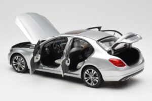 Mercedes C-Class W205 Iridium Sølv Metallic Norev 1:18 B66960253 Metal — billede 5 af 8