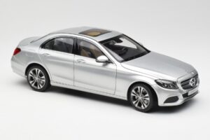 Mercedes C-Class W205 Iridium Sølv Metallic Norev 1:18 B66960253 Metal — billede 6 af 8