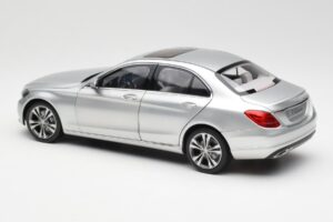 Mercedes C-Class W205 Iridium Sølv Metallic Norev 1:18 B66960253 Metal — billede 7 af 8