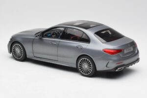 Mercedes C-Class W206 Designo Selenite Grå Magno NZG 1:18 B66960638 Metal — billede 4 af 8