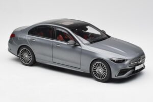 Mercedes C-Class W206 Designo Selenite Grå Magno NZG 1:18 B66960638 Metal — billede 6 af 8