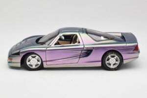 Mercedes C112 Lilla Guiloy 1:18 GI001 Metal — billede 4 af 8