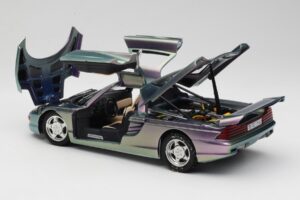 Mercedes C112 Lilla Guiloy 1:18 GI001 Metal — billede 5 af 8