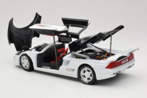 Mercedes C112 Sport Hvid & Sort Guiloy 1:18 68521 Metal — billede 5 af 8