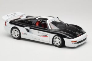 Mercedes C112 Sport Hvid & Sort Guiloy 1:18 68521 Metal — billede 6 af 8