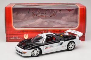 Mercedes C112 Sport Hvid & Sort Guiloy 1:18 68521 Metal — billede 8 af 8