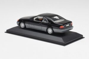 Mercedes C140 600 SEC Sort Minichamps 1:43 32600 Metal — billede 3 af 4