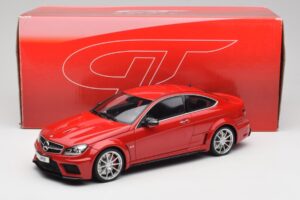 Mercedes AMG C63 W204 Rød 2nd Choice GT Spirit 1:18 GT065-D1 Resin — billede 6 af 6