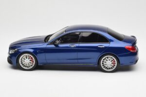 Mercedes AMG C63 S W205 Blå GT Spirit 1:18 ZM044 Resin — billede 3 af 6