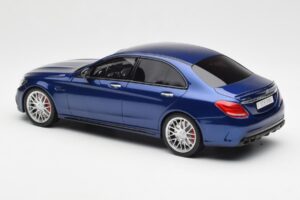 Mercedes AMG C63 S W205 Blå GT Spirit 1:18 ZM044 Resin — billede 5 af 6