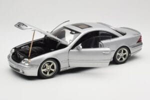 Mercedes CL500 C215 Lorinser Silver Metallic AUTOart 1:18 70121 Metal — billede 2 af 8