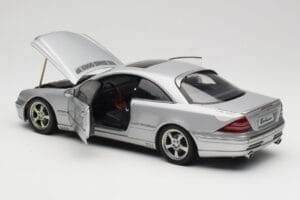 Mercedes CL500 C215 Lorinser Silver Metallic AUTOart 1:18 70121 Metal — billede 5 af 8