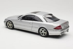 Mercedes CL500 C215 Lorinser Silver Metallic AUTOart 1:18 70121 Metal — billede 7 af 8