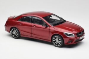Mercedes CLA C117 Designo Patagonia Rød Metallic Norev 1:18 B66960131 Metal — billede 6 af 8
