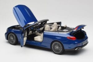 Mercedes CLE Cabriolet A236 Blå Norev 1:18 B66960653 Metal — billede 6 af 9