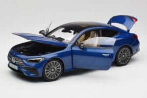 Mercedes CLE Coupe C236 Blå Norev 1:18 B66960597 Metal — billede 2 af 8