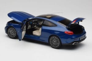Mercedes CLE Coupe C236 Blå Norev 1:18 B66960597 Metal — billede 5 af 8