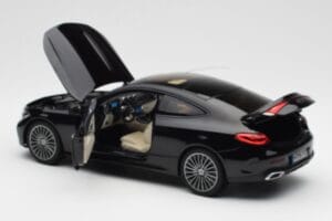 Mercedes CLE C236 Coupe Obsidian Sort Metallic Norev 1:18 183937 Metal — billede 5 af 8