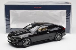 Mercedes CLE C236 Coupe Obsidian Sort Metallic Norev 1:18 183937 Metal — billede 8 af 8