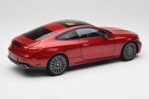Mercedes CLE Coupe C236 Rød Norev 1:18 B66960596 Metal — billede 3 af 8