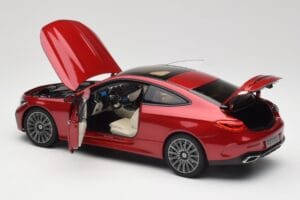 Mercedes CLE Coupe C236 Rød Norev 1:18 B66960596 Metal — billede 5 af 8