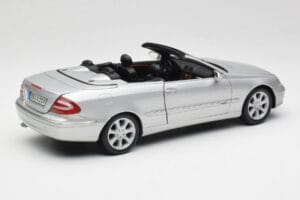 Mercedes CLK 500 Cabriolet Elegance A209 Sølv Kyosho 1:18 B66962172 Metal — billede 3 af 8