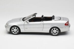 Mercedes CLK 500 Cabriolet Elegance A209 Sølv Kyosho 1:18 B66962172 Metal — billede 4 af 8