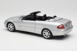 Mercedes CLK 500 Cabriolet Elegance A209 Sølv Kyosho 1:18 B66962172 Metal — billede 7 af 8