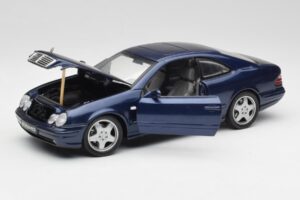 Mercedes CLK 55 AMG C209 Blå Metallic Anson 1:18 30343 Metal — billede 2 af 8