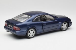 Mercedes CLK 55 AMG C209 Blå Metallic Anson 1:18 30343 Metal — billede 3 af 8