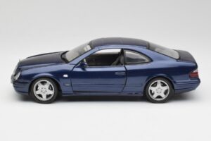 Mercedes CLK 55 AMG C209 Blå Metallic Anson 1:18 30343 Metal — billede 4 af 8