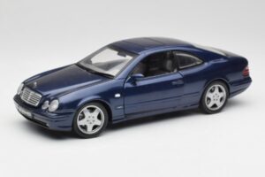 Mercedes CLK 55 AMG C209 Blå Metallic Anson 1:18 30343 Metal