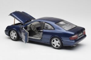 Mercedes CLK 55 AMG C209 Blå Metallic Anson 1:18 30343 Metal — billede 5 af 8