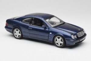 Mercedes CLK 55 AMG C209 Blå Metallic Anson 1:18 30343 Metal — billede 6 af 8