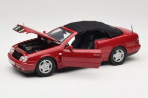 Mercedes CLK A208 Cabriolet Rød Anson 1:18 30338 Metal — billede 2 af 8