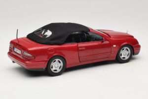 Mercedes CLK A208 Cabriolet Rød Anson 1:18 30338 Metal — billede 3 af 8
