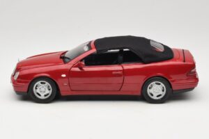 Mercedes CLK A208 Cabriolet Rød Anson 1:18 30338 Metal — billede 4 af 8