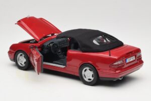 Mercedes CLK A208 Cabriolet Rød Anson 1:18 30338 Metal — billede 5 af 8