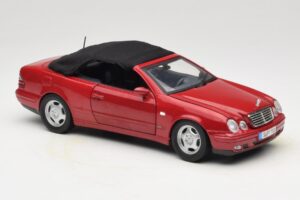 Mercedes CLK A208 Cabriolet Rød Anson 1:18 30338 Metal — billede 6 af 8