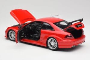 Mercedes CLK DTM AMG C209 Mars Rød Kyosho 1:18 08461R Metal — billede 5 af 8