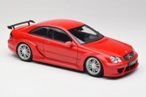 Mercedes CLK DTM AMG C209 Mars Rød Kyosho 1:18 08461R Metal — billede 6 af 8