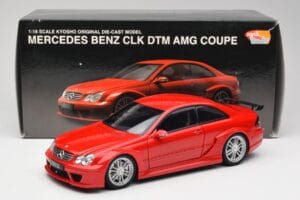 Mercedes CLK DTM AMG C209 Mars Rød Kyosho 1:18 08461R Metal — billede 8 af 8