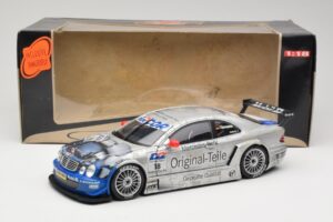 Mercedes CLK DTM #18 Persson Motorsport M. Tiemann DTM 2000 Maisto 1:18 538888 Metal — billede 8 af 8