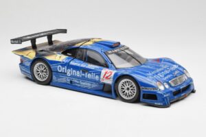 Mercedes CLK GTR #12 Original Teile FIA GT 1999 Maisto 1:18 56036 Metal — billede 5 af 7