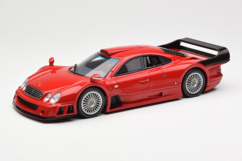 Mercedes CLK-GTR Super Sport Rød GT Spirit 1:18 GT910 Resin