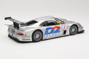 Mercedes CLK LM GT1 #1 AMG Mercedes K. Ludwig / R. Zonta FIA GT Championship 1998 Maisto 1:18 56053 Metal — billede 3 af 8