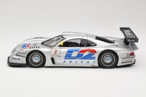 Mercedes CLK LM GT1 #1 AMG Mercedes K. Ludwig / R. Zonta FIA GT Championship 1998 Maisto 1:18 56053 Metal — billede 4 af 8