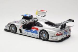 Mercedes CLK LM GT1 #1 AMG Mercedes K. Ludwig / R. Zonta FIA GT Championship 1998 Maisto 1:18 56053 Metal — billede 5 af 8