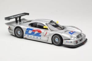 Mercedes CLK LM GT1 #1 AMG Mercedes K. Ludwig / R. Zonta FIA GT Championship 1998 Maisto 1:18 56053 Metal — billede 6 af 8